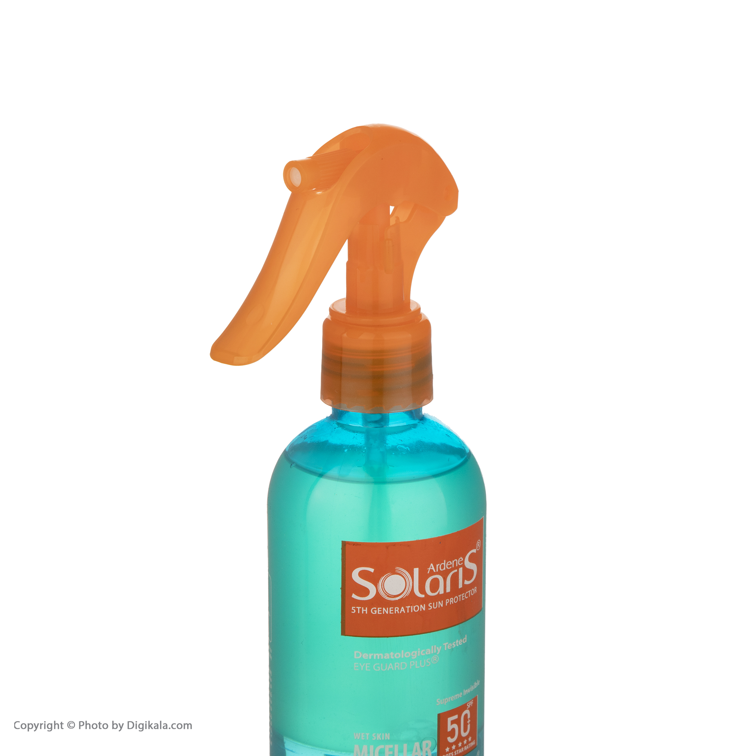 لوسیون دوفازی ضدآفتاب آردن سولاریس مدل Micellar Newgen، حجم 250 میلی‌لیتر