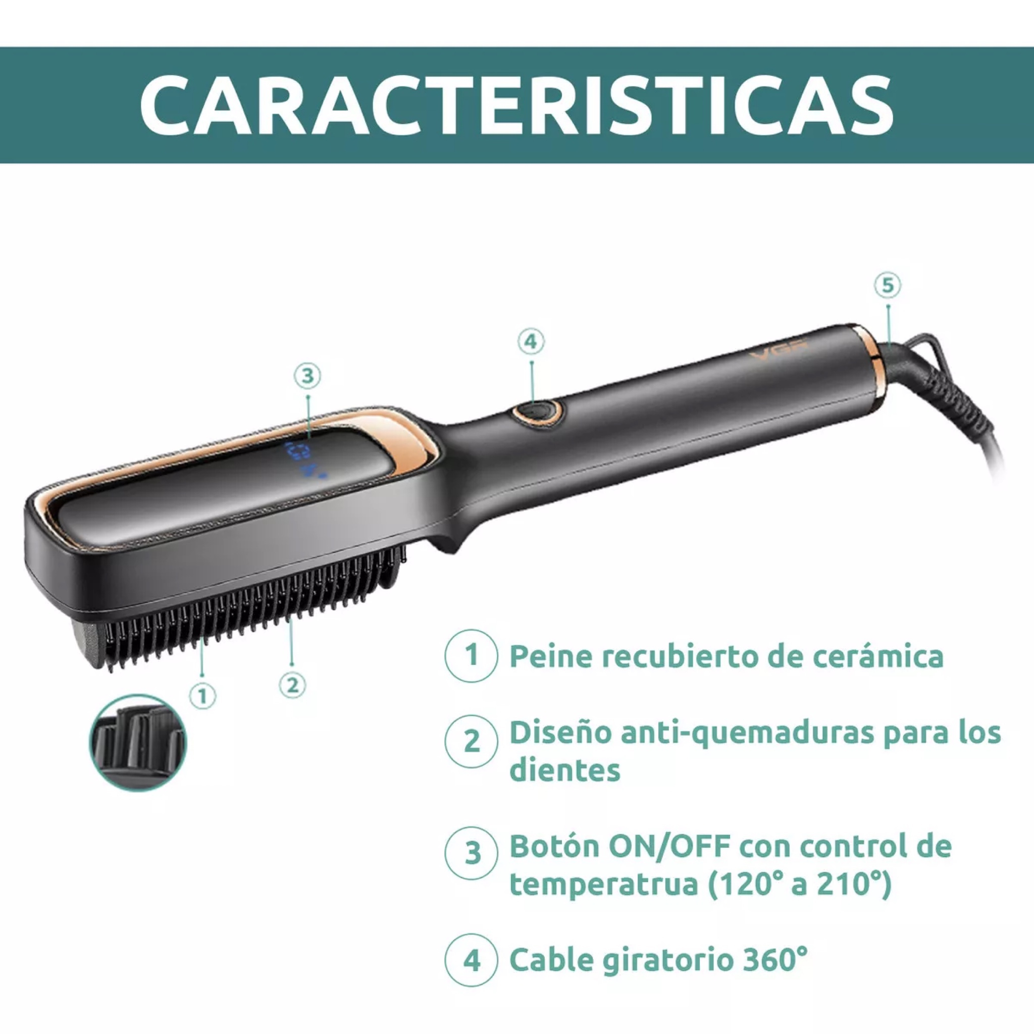 برس حرارتی وی جی ار مدل V-561