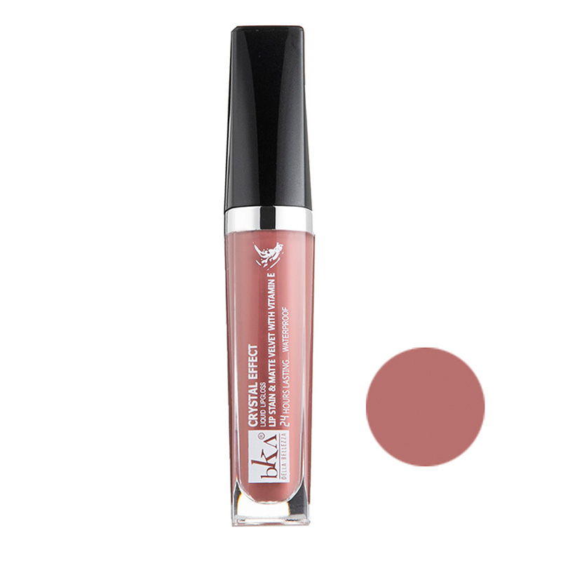 رژ لب مایع بکا کد LG232632 مجموعه 3 عددی به همراه کیف لوازم آرایش کد VG