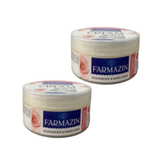 کرم ترمیم کننده پوست صورت فارمازین مدل کیوتن مناسب انواع پوست حجم 200 میلی لیتر مجموعه دو عددی