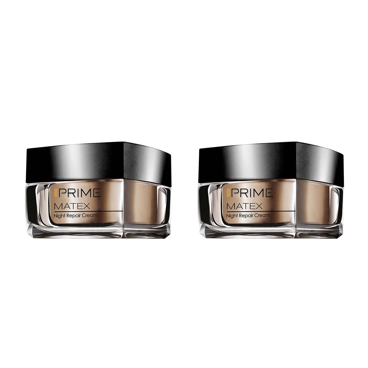 کرم ضد چروک شب پریم مدل Matex حجم 50 میلی لیتر بسته 2 عددی