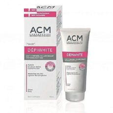 لوسیون روشن کننده بدن ای سی ام مدل دپی وایت حجم200 میلی لیتر