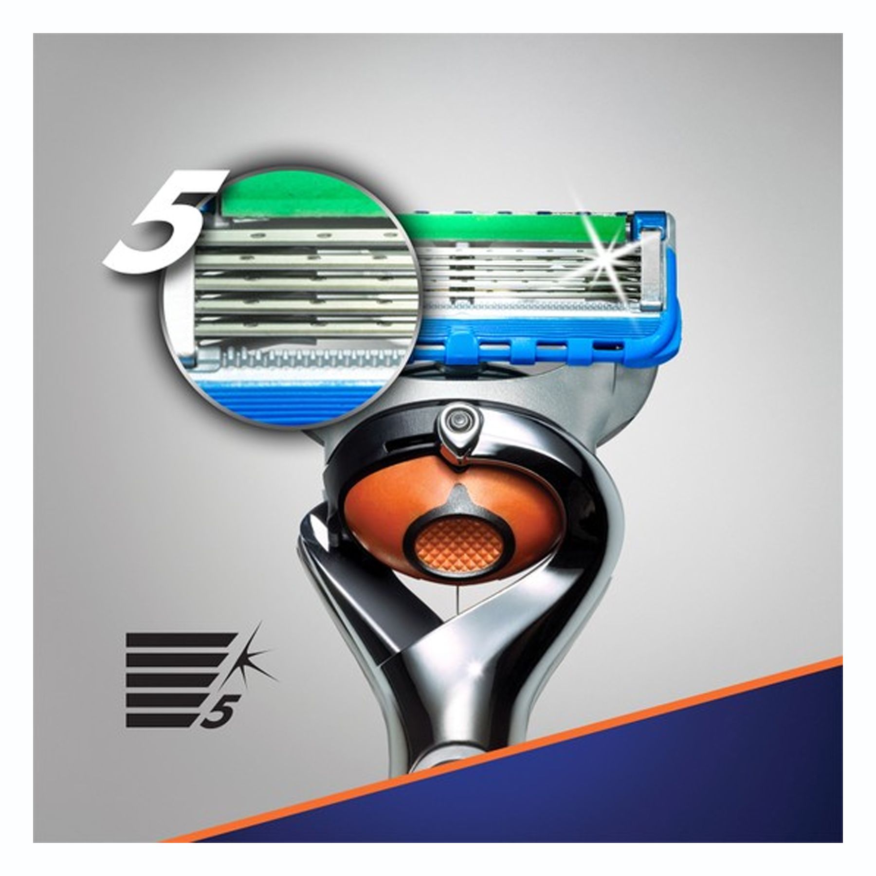 خود تراش ژیلت مدل فیوژن پروگلاید پاور