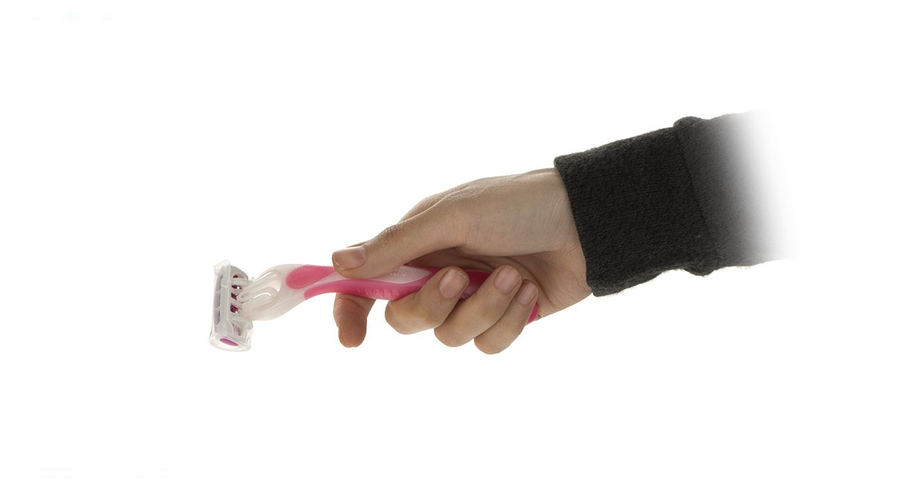 خودتراش زنانه شیک مدل Quattro بسته 3 عددی