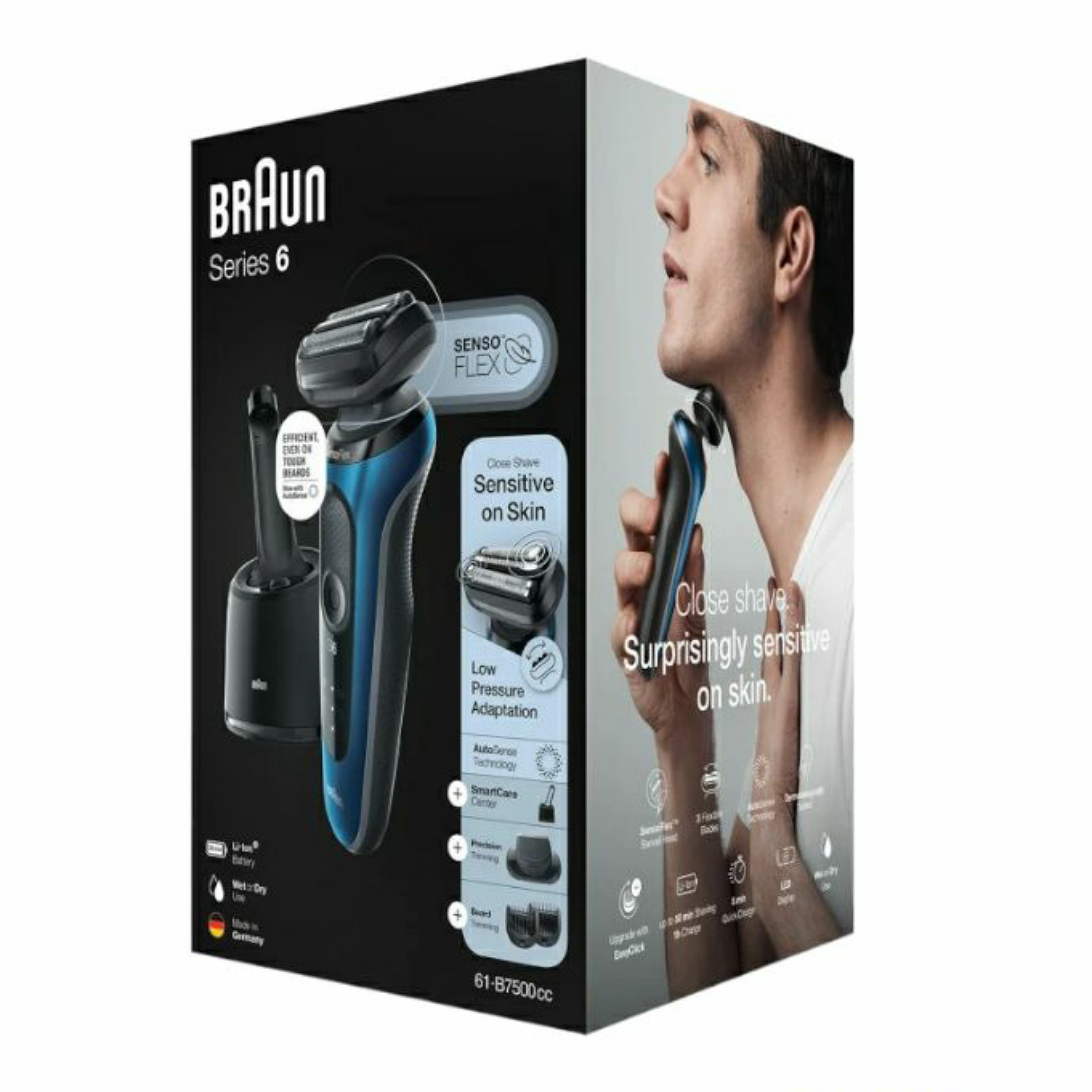 ماشین اصلاح موی صورت براون مدل 61B7500cc