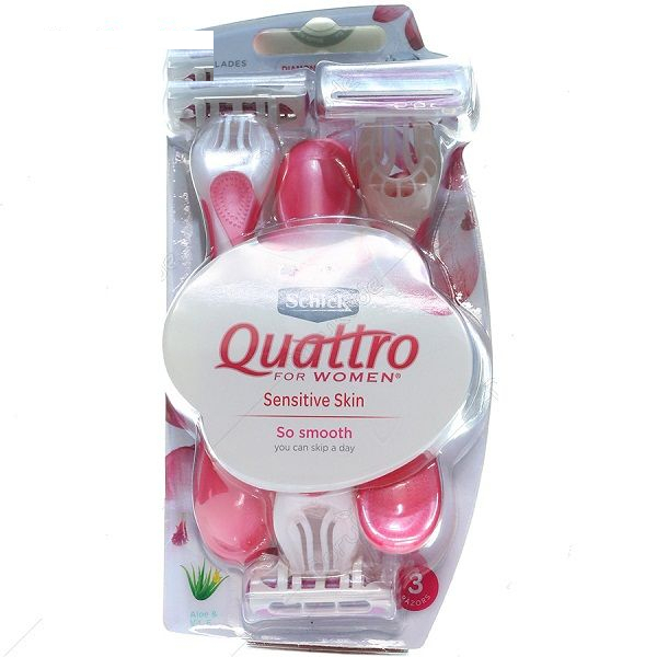 پک خود تراش زنانه شیک مدل کواترو بسته 3 عددی