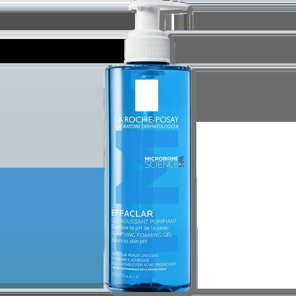 ژل شستشو صورت لاروش پوزای مدل Microbiom حجم 400 میلی لیتر