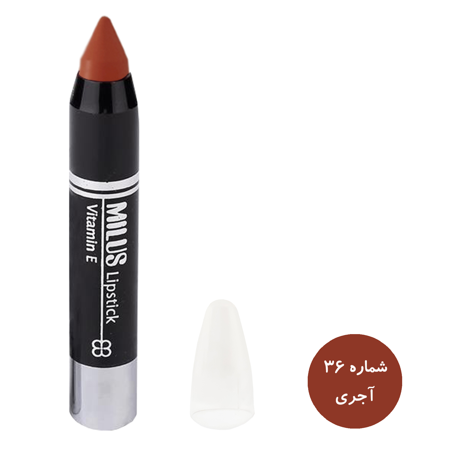 رژ لب مدادی میلوس مدل MIS2 مجموعه 6 عددی