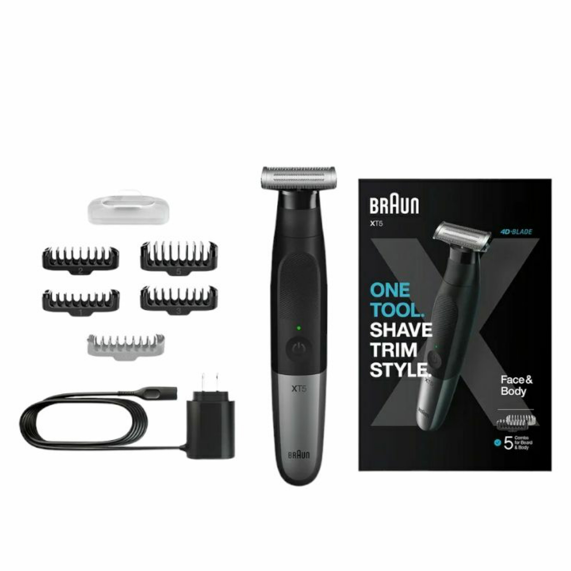 ماشین اصلاح موی بدن و صورت براون مدل XT5