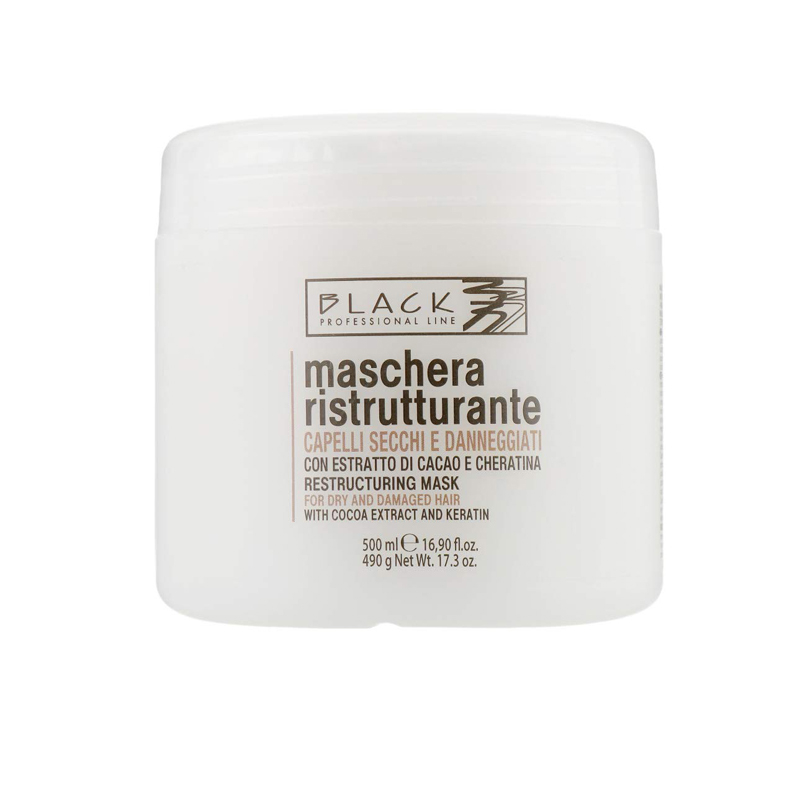 ماسک مو بلک پروفشنال لاین مدل کاکائو و کراتین حجم 500 میلی لیتر