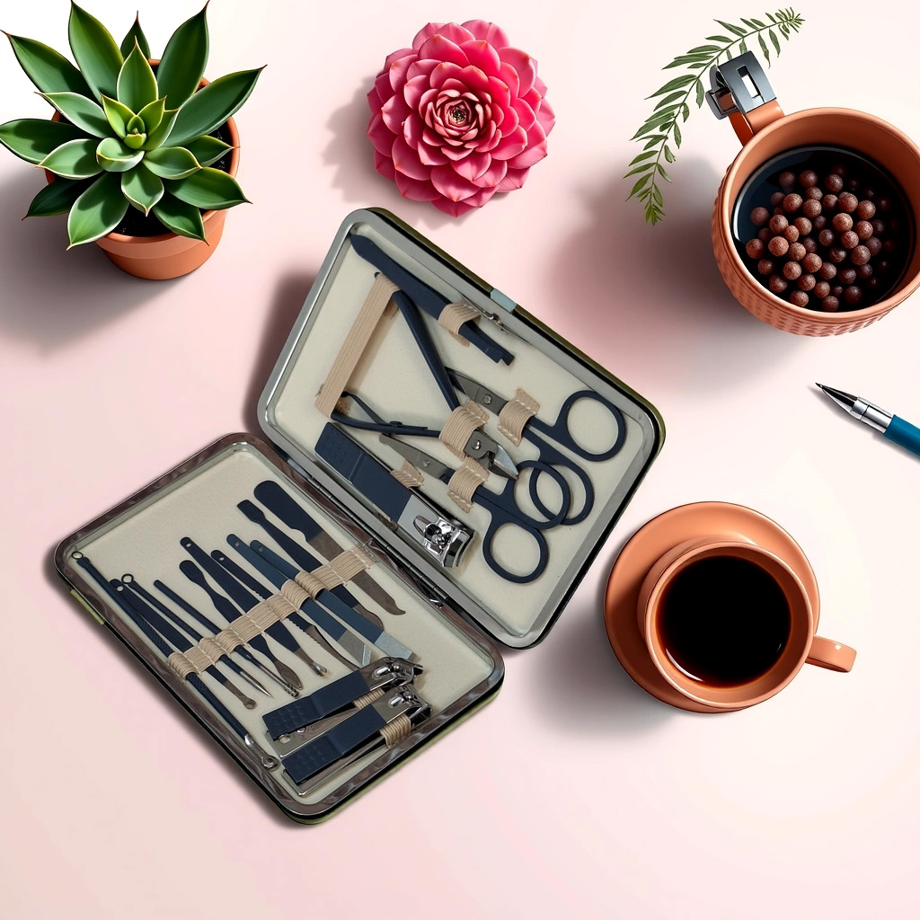 ست مانیکور و پدیکور مدل 30241 بسته 18 عددی