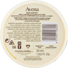 کرم مرطوب کننده انستیتو اسپانول مدل Avena حجم 400 میلی لیتر
