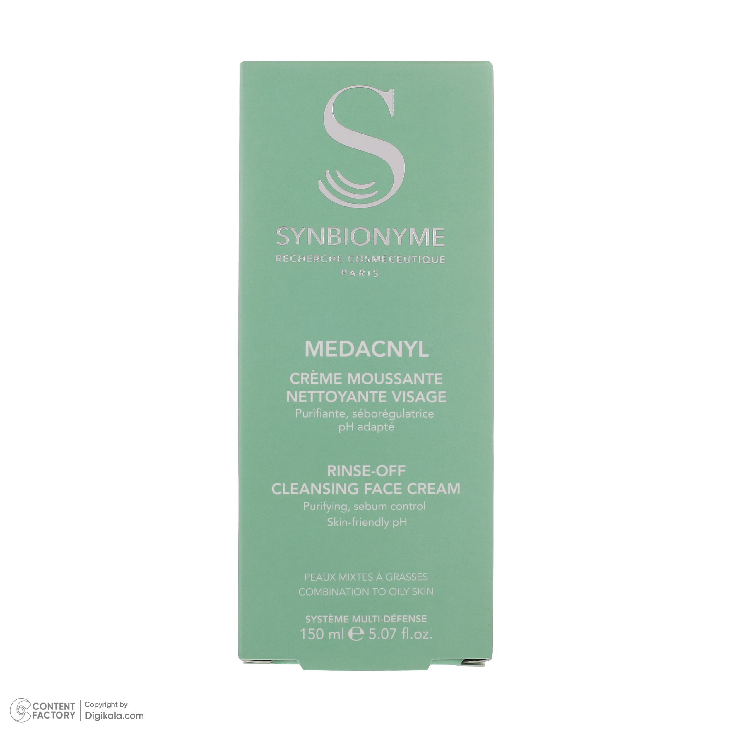 کرم پاک کننده صورت سین بیونیم مدل مداکنیل حجم 150 میلی لیتر