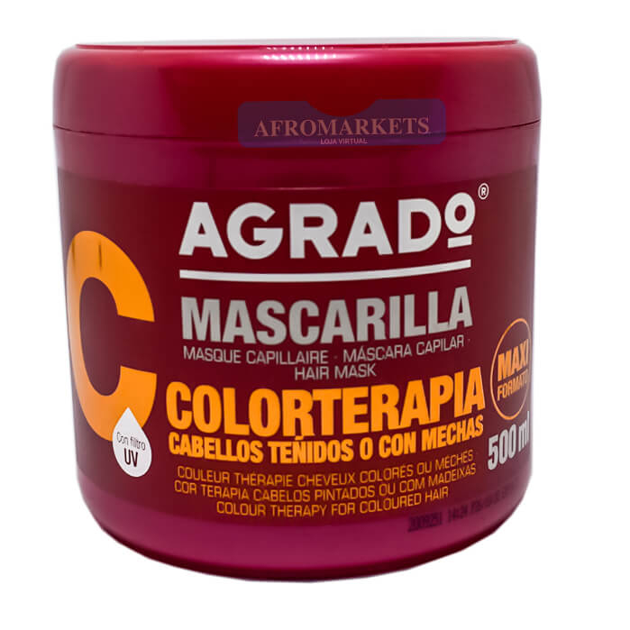 ماسک مو آگرادو مدل Colour-therapy حجم 500 میلی لیتر