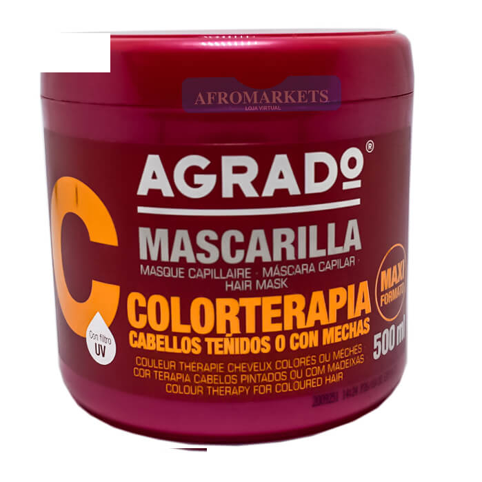ماسک مو آگرادو مدل Colour-therapy حجم 500 میلی لیتر