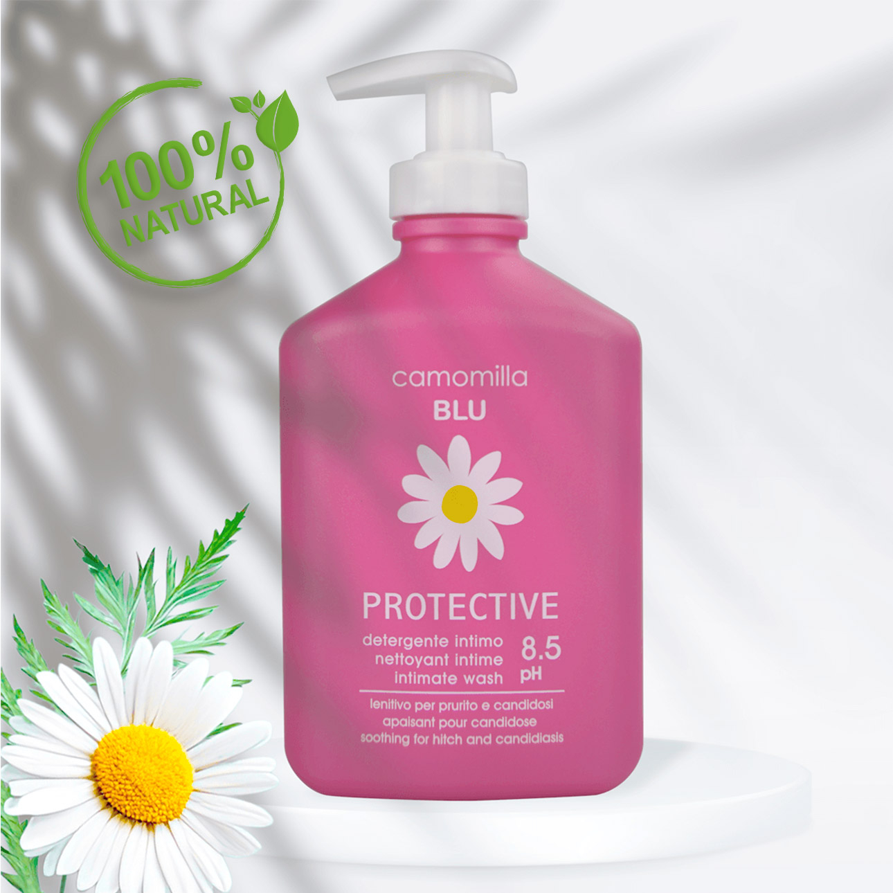 ژل بهداشتی کامومیلا مدل Protective حجم 300 میلی لیتر