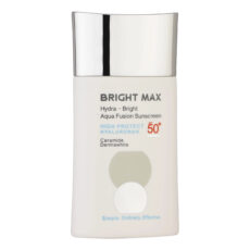 فلوئید ضدآفتاب بی‌رنگ برایت مکس SPF50 مدل هیدرابرایت ‌مناسب انواع پوست، حجم 50 میلی‌لیتر