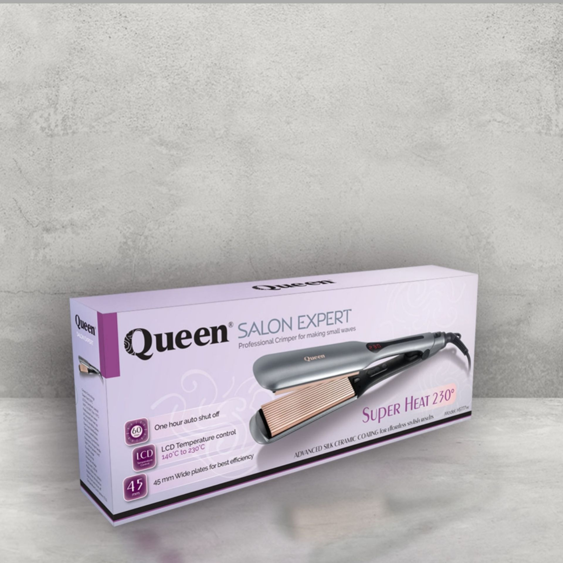 حالتدهندهی مو کوئین مدل HS777