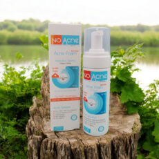 فوم شستشوصورت نواکنه مدل Solution مناسب پوست چرب حجم 150 میلی لیتر بسته 2 عددی