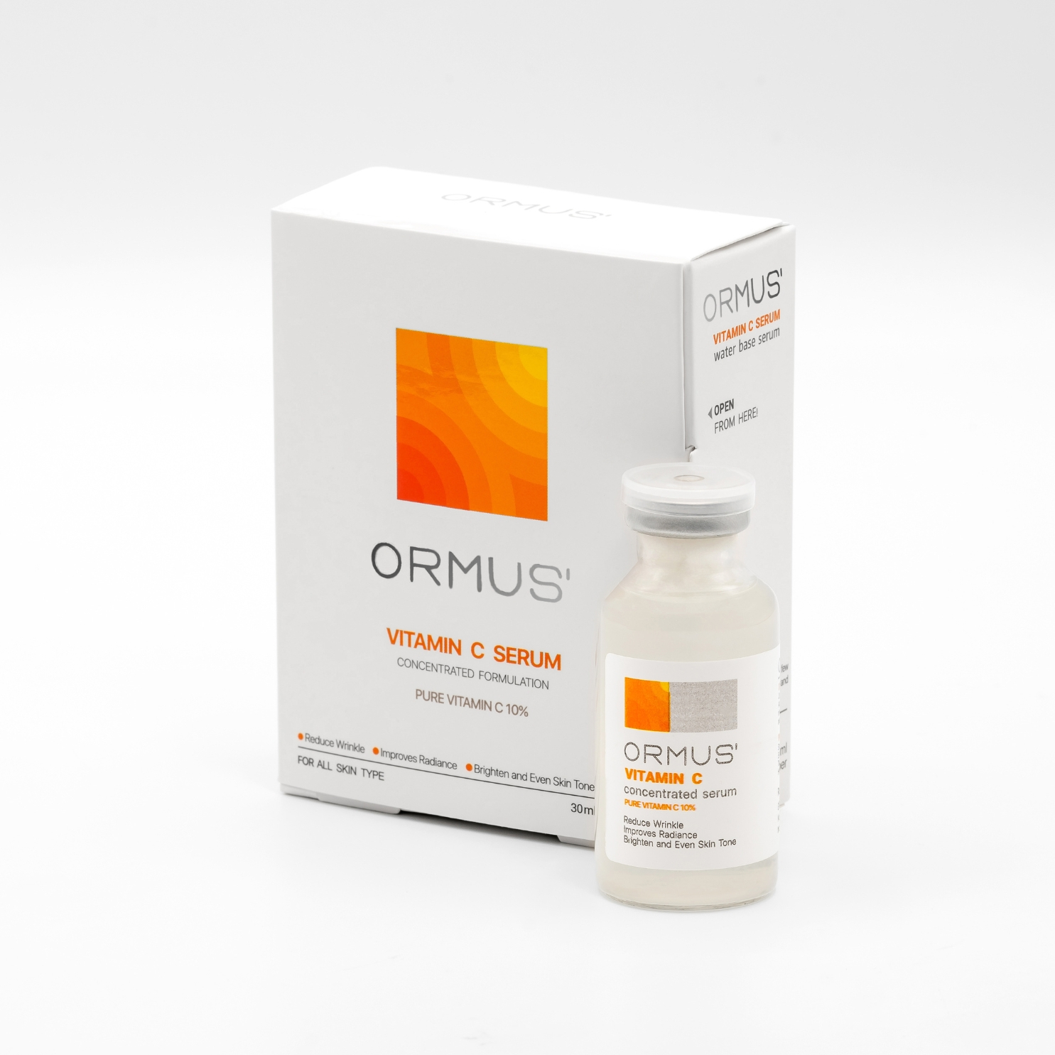 سرم پوست اورموس مدل  ویتامین سی حجم 30 میلی لیتر