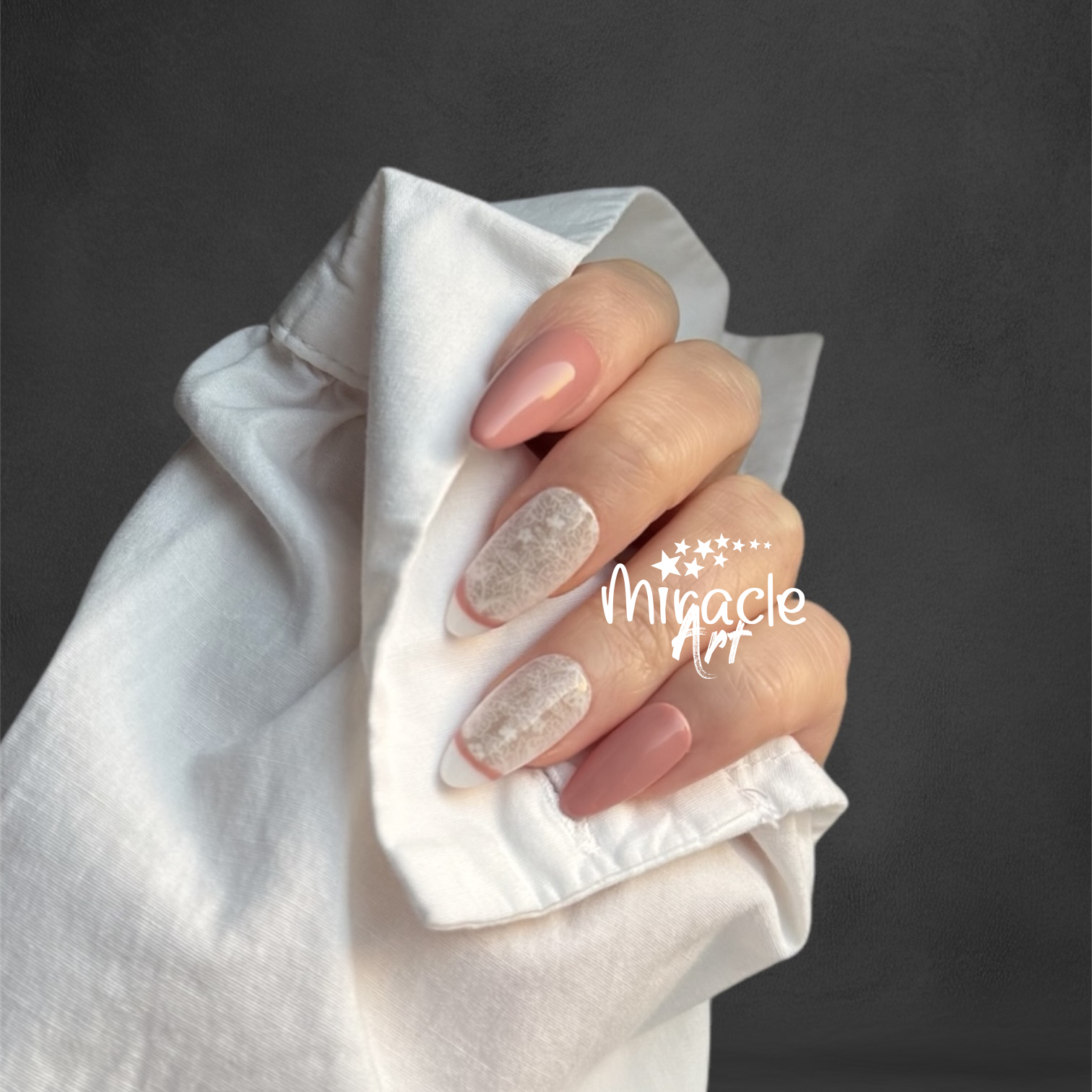 ناخن مصنوعی میراکل آرت کد 001M بسته 10 عددی