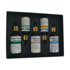 روغن ریزش و تقویت کننده مو سر هربال مدل HN حجم 240 میلی لیتر بسته 5 عددی