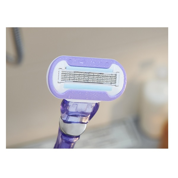 تیغ یدک ژیلت مدل Deluxe Smooth Swirl بسته 3 عددی