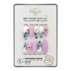 ناخن مصنوعی میراکل آرت کد 004S بسته 10 عددی