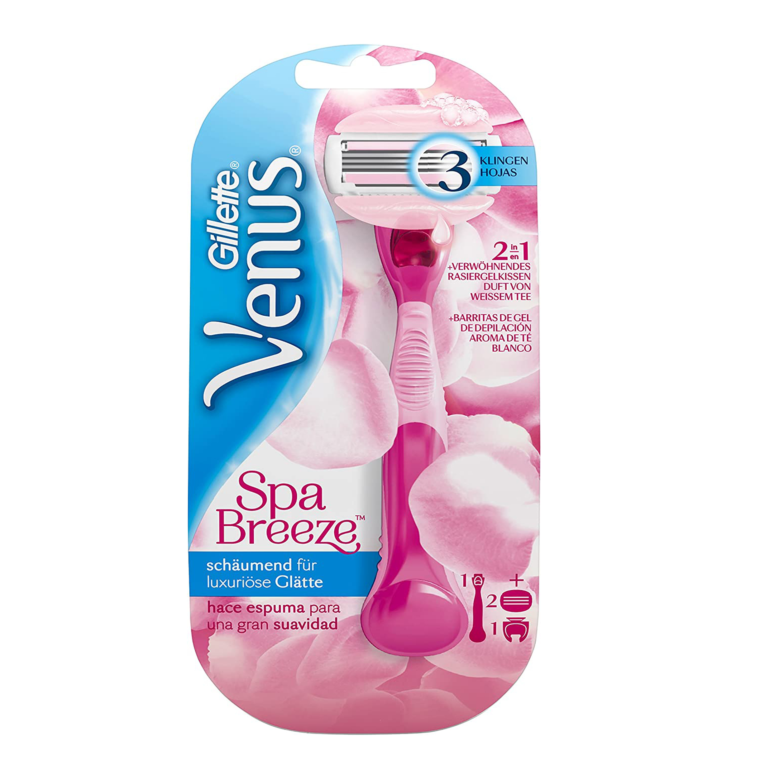 خود تراش ژیلت مدل Venus Spa Breeze