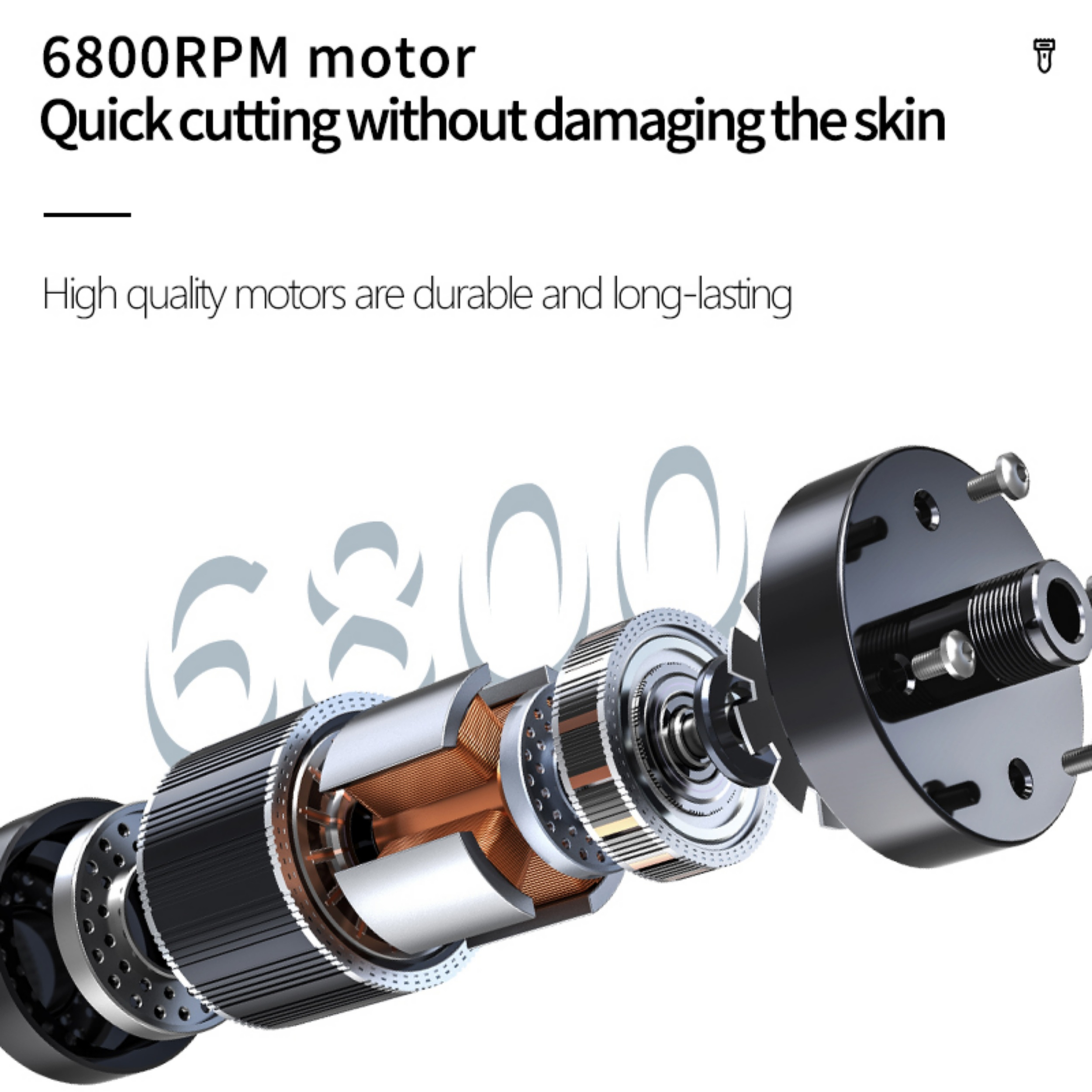 ست اصلاح موی بدن بانوان کیمی مدل KM-1902