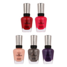 لاک ناخن ادیلیس مدل اکلیلی براق مجموعه 5 عددی