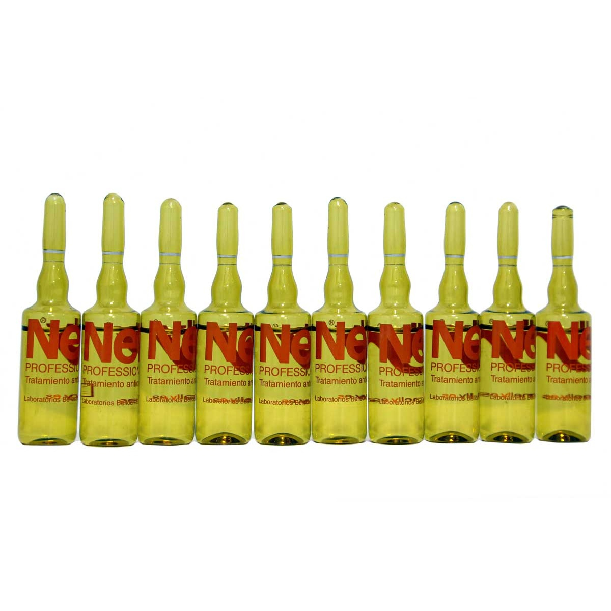 محلول ضد ریزش مو نلی مدل gold 24 K حجم 1 میلی لیتر مجموعه 10 عددی