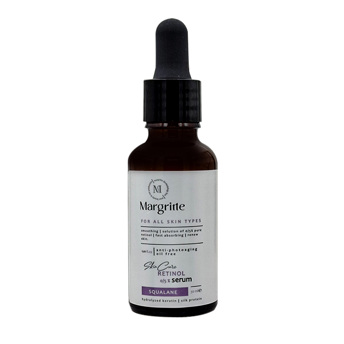 سرم سفت کننده و لیفتینگ مارگریت مدل رتینول حجم 30 میلی لیتر