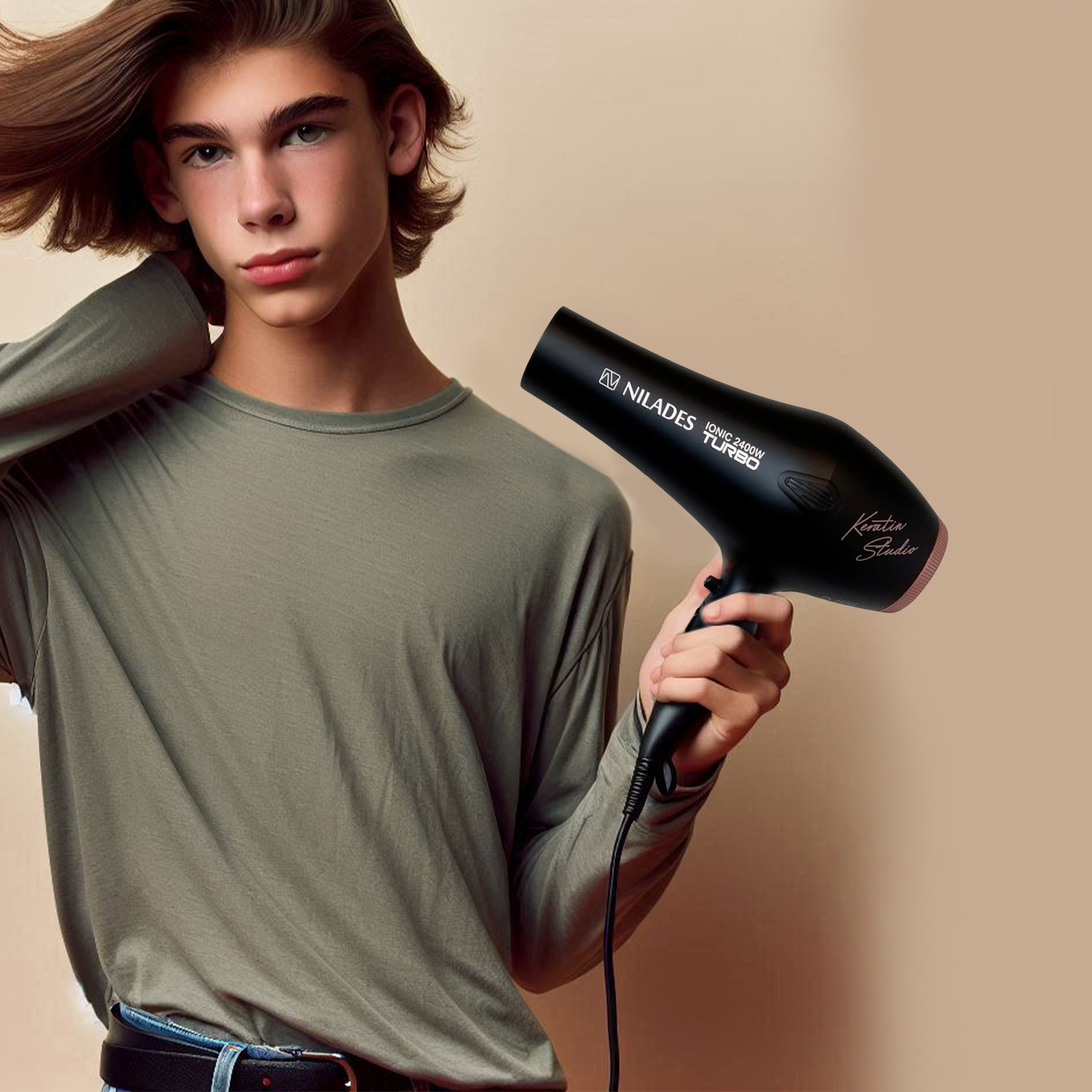 سشوار حرفه ای نیلادس مدل Keratin Studio