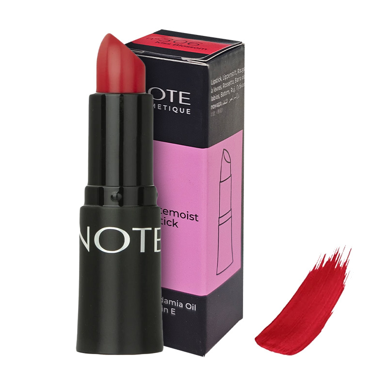 رژ لب جامد نوت مدل آبرسان و ویتامین E شماره 306