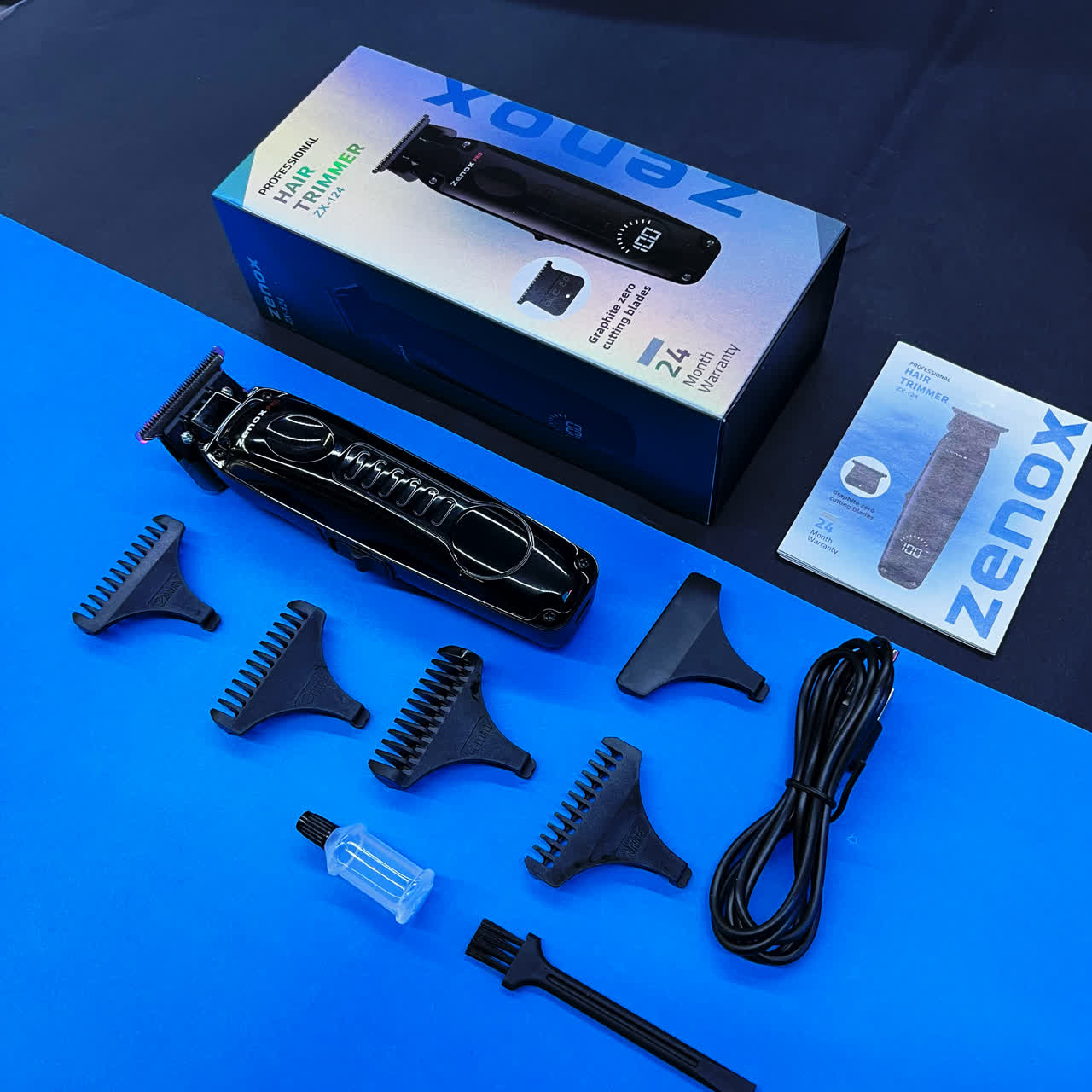 ماشین اصلاح موی صورت و بدن شارژی زیناکس مدل ZX-124