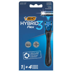 خود تراش بیک مدل Hybrid 3 Flex به همراه تیغ یدک بسته 4 عددی