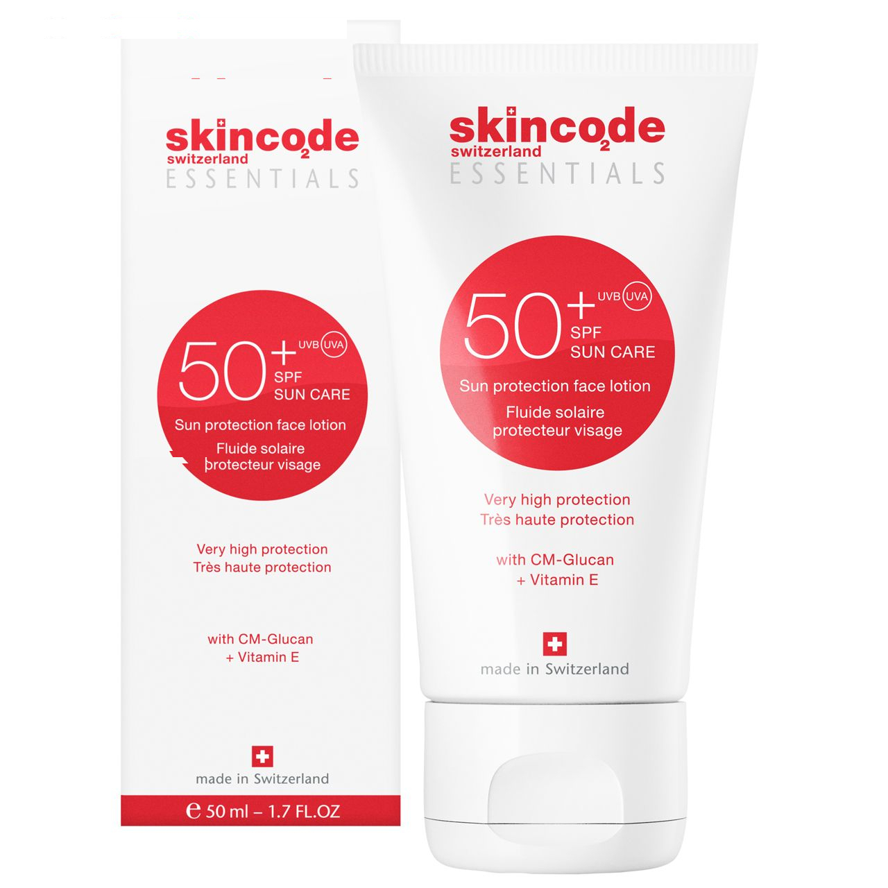 لوسیون ضد آفتاب اسکین کد مدل Sun Protective حجم 50 میلی لیتر