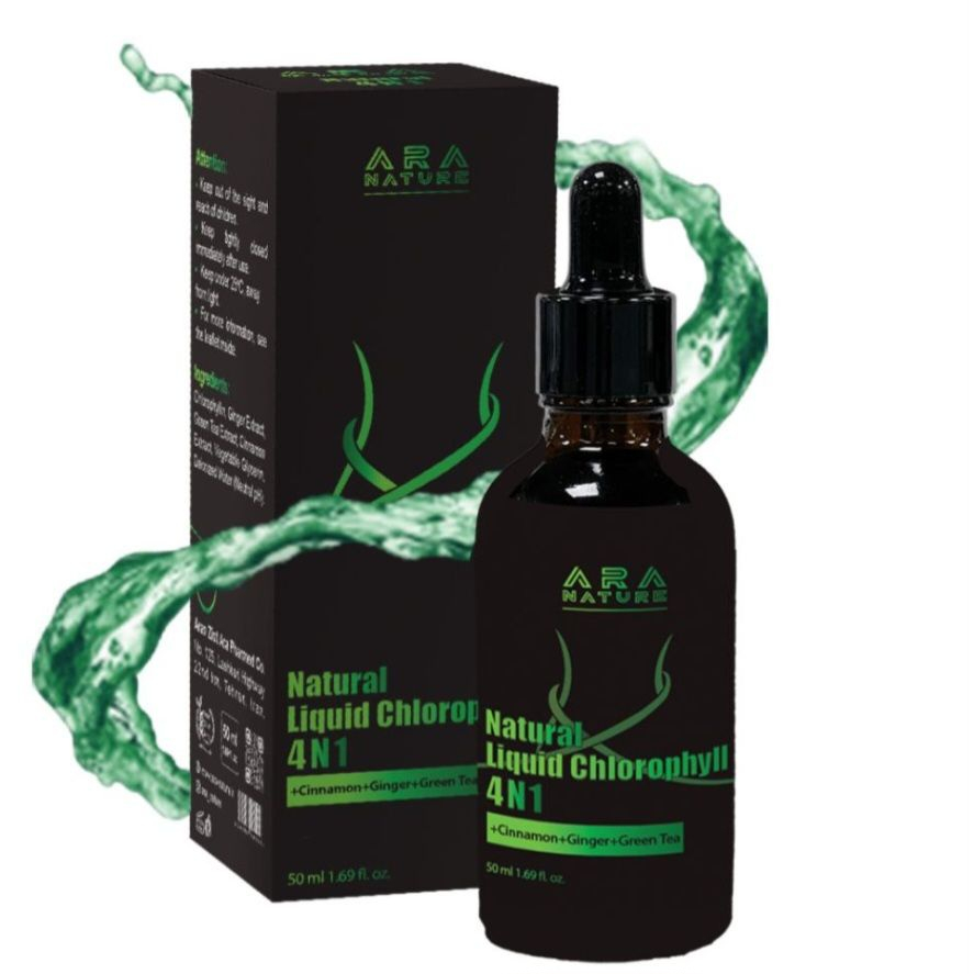 قطره چهار عصاره کلروفیل آرانیچر مدل  2month وزن ۵۰ میلی لیتر