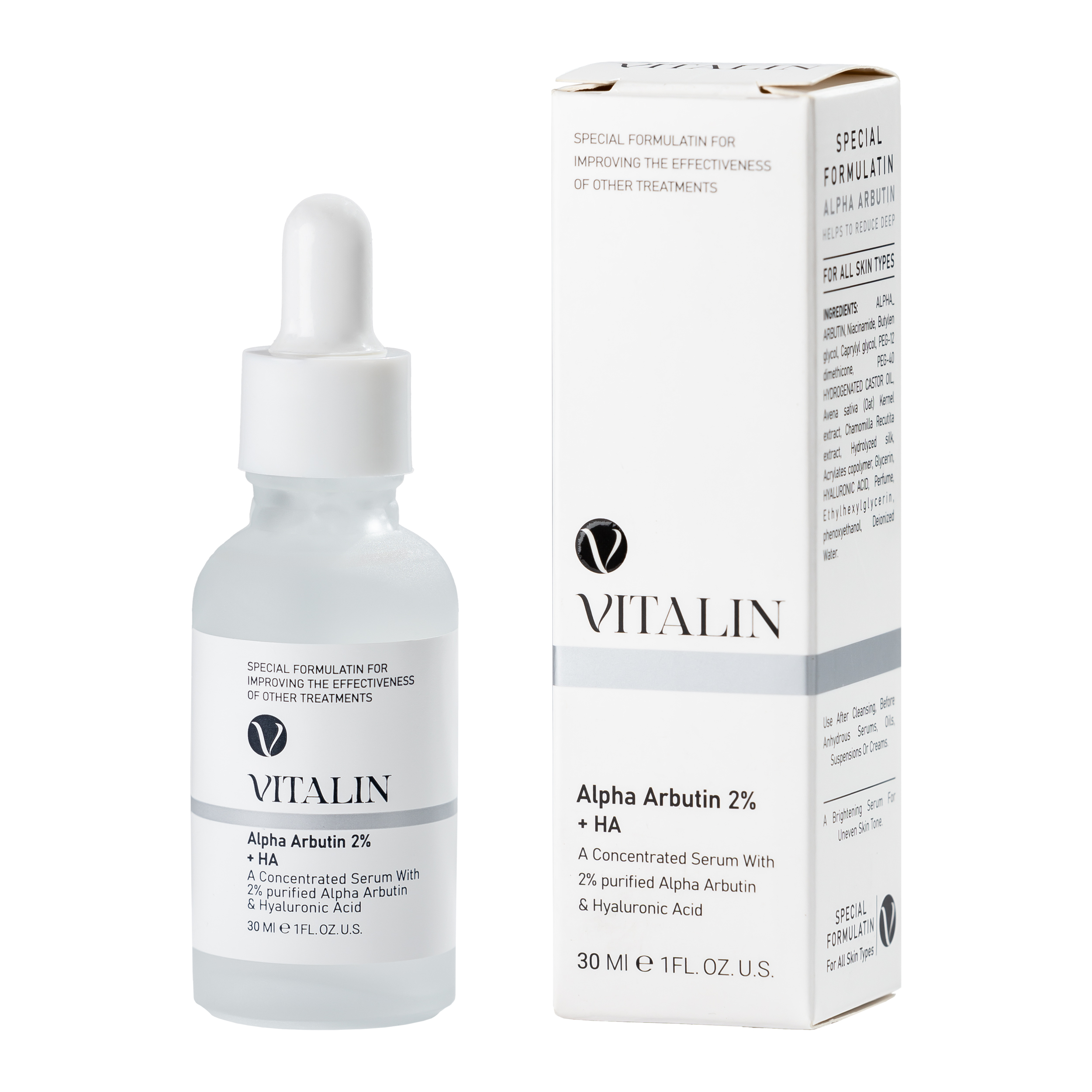 سرم ضد لک ویتالین مدل آلفا آربوتین حجم 30 میلی لیتر