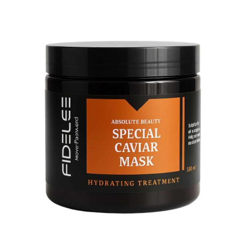 ماسک مو فیدله مدل خاویار مناسب برای انواع مو سر حجم 500 میلی لیتر