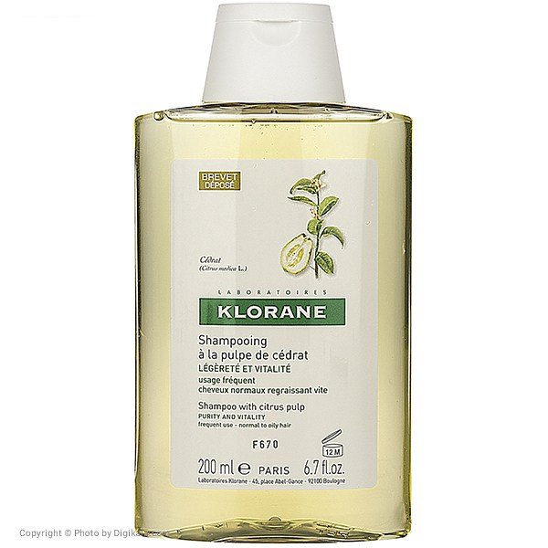 شامپو مو کلوران سری Extrait Vegetal مدل Citrus حجم 200 میلی لیتر