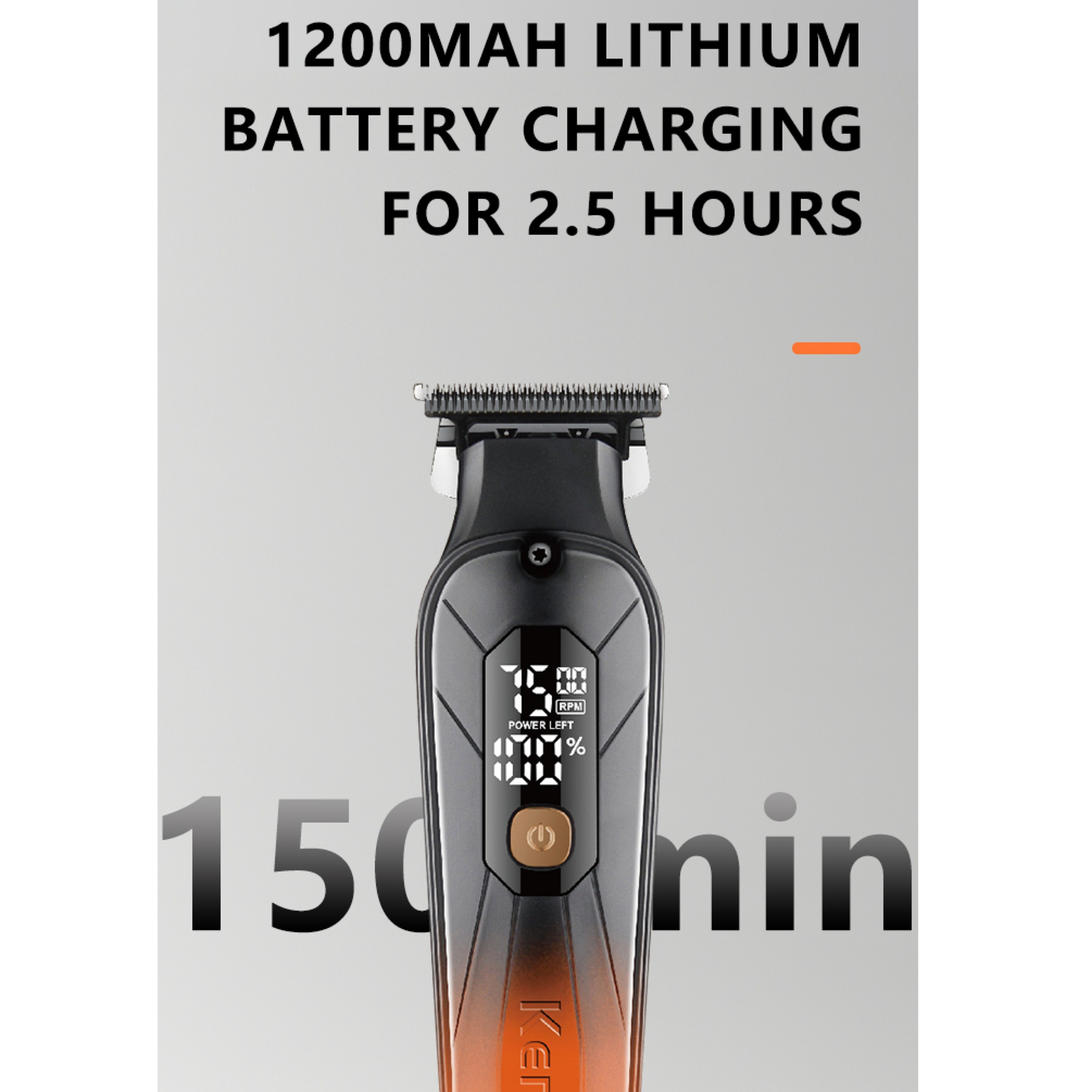 ماشین اصلاح موی سر و صورت شارژی کیمی مدل km-1741