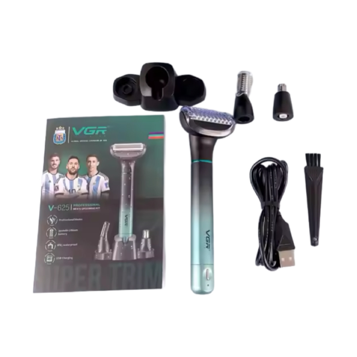 ماشین اصلاح  موی بدن وی جی ار مدل V-625