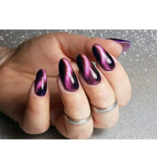 لاک ژل کلانا مدل چشم گربه ای و ساده بسته 4 عددی