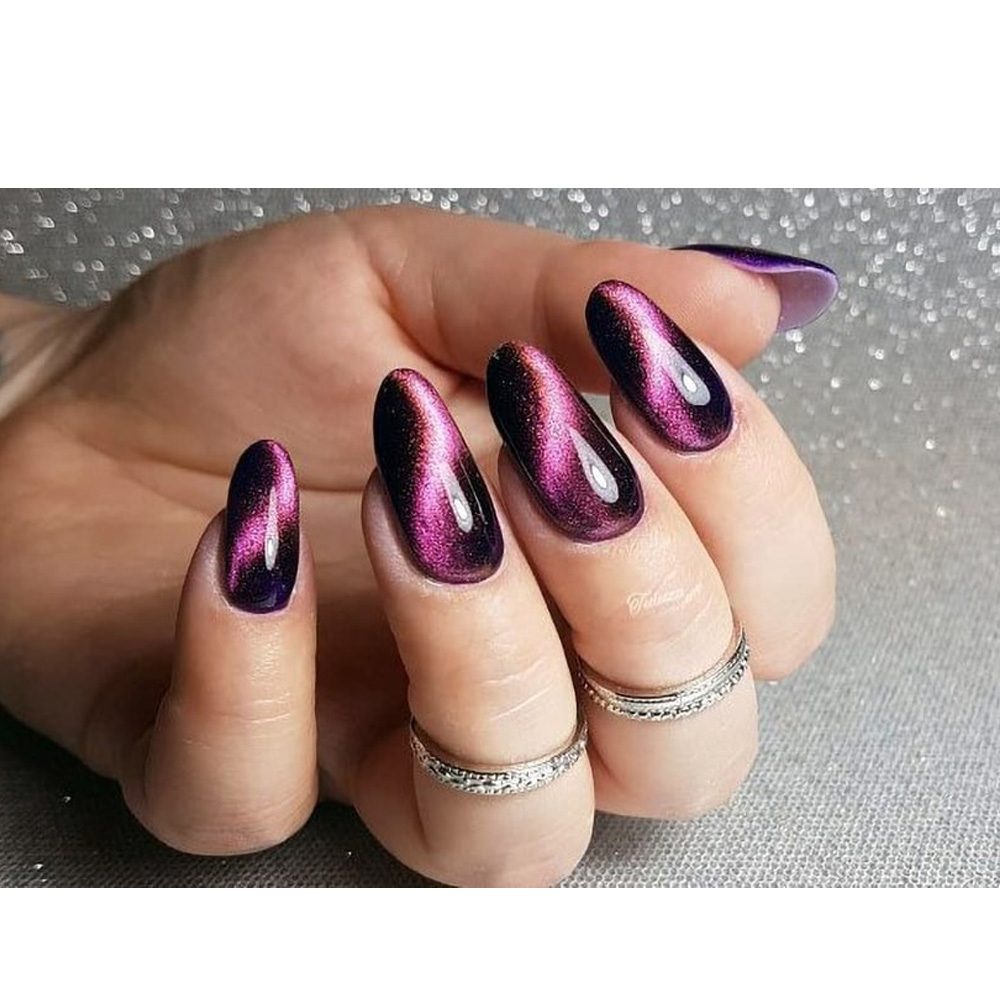 لاک ژل کلانا مدل چشم گربه ای و ساده بسته 4 عددی