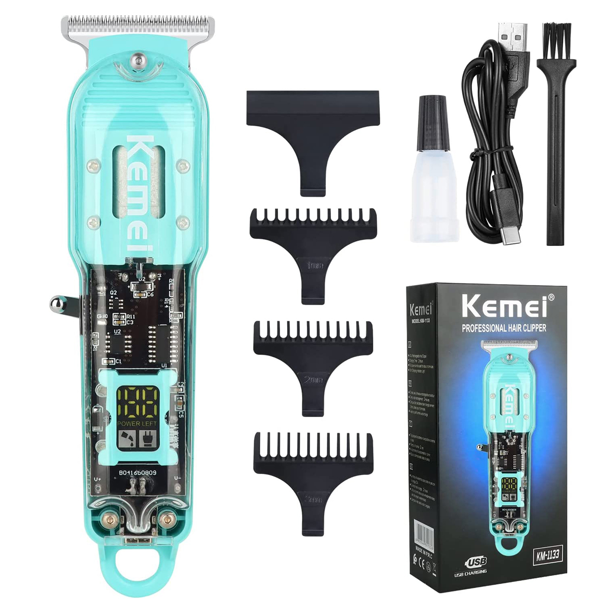 ماشین اصلاح موی سر و صورت کیمی مدل KM-1133