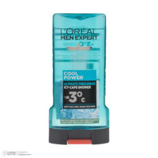 شامپو سر و بدن مردانه لورآل مدل COOL POWER با رایحه خنک مناسب برای انواع پوست حجم 300 میلی‌لیتر