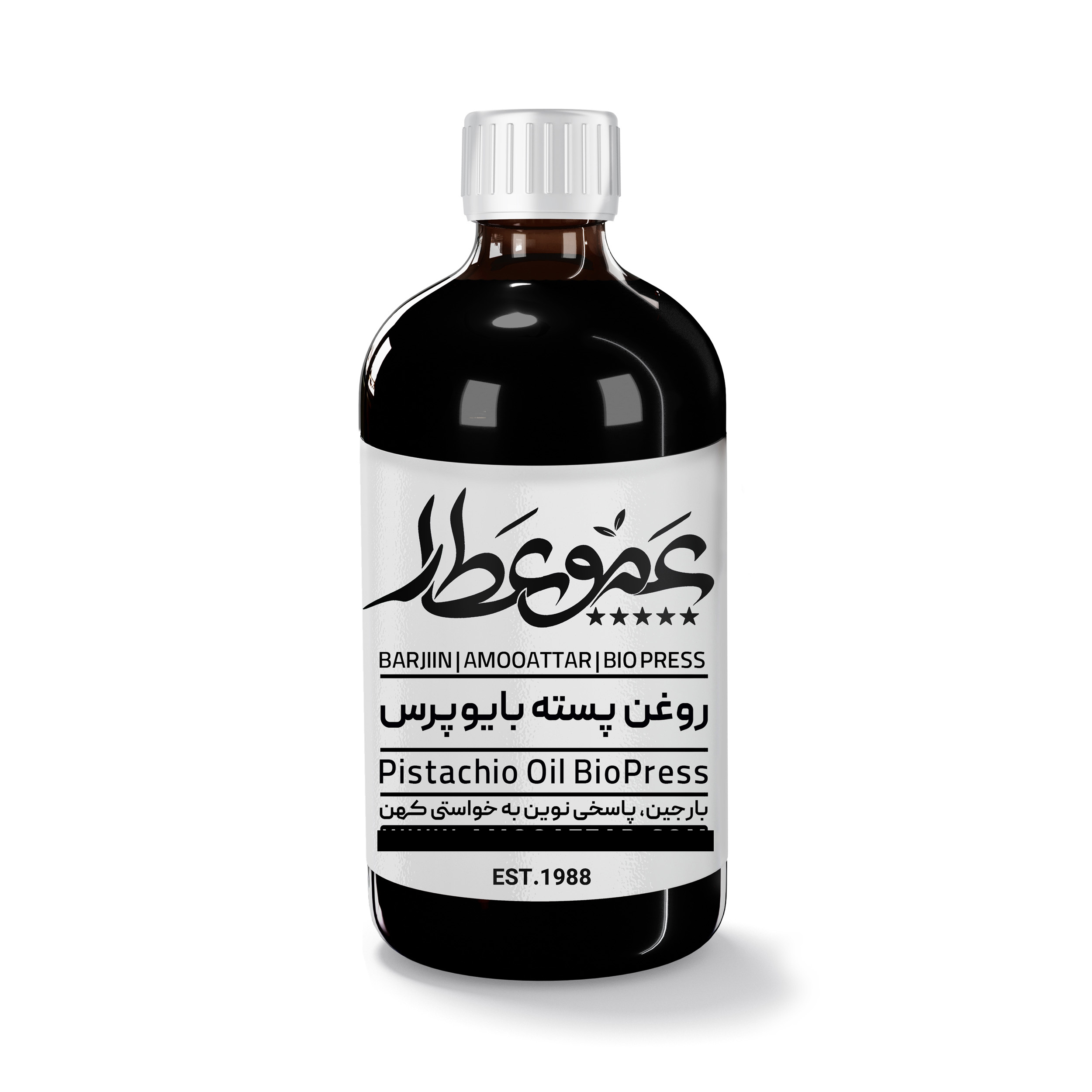روغن پسته عمو عطار مدل 06 حجم 120 میلی لیتر