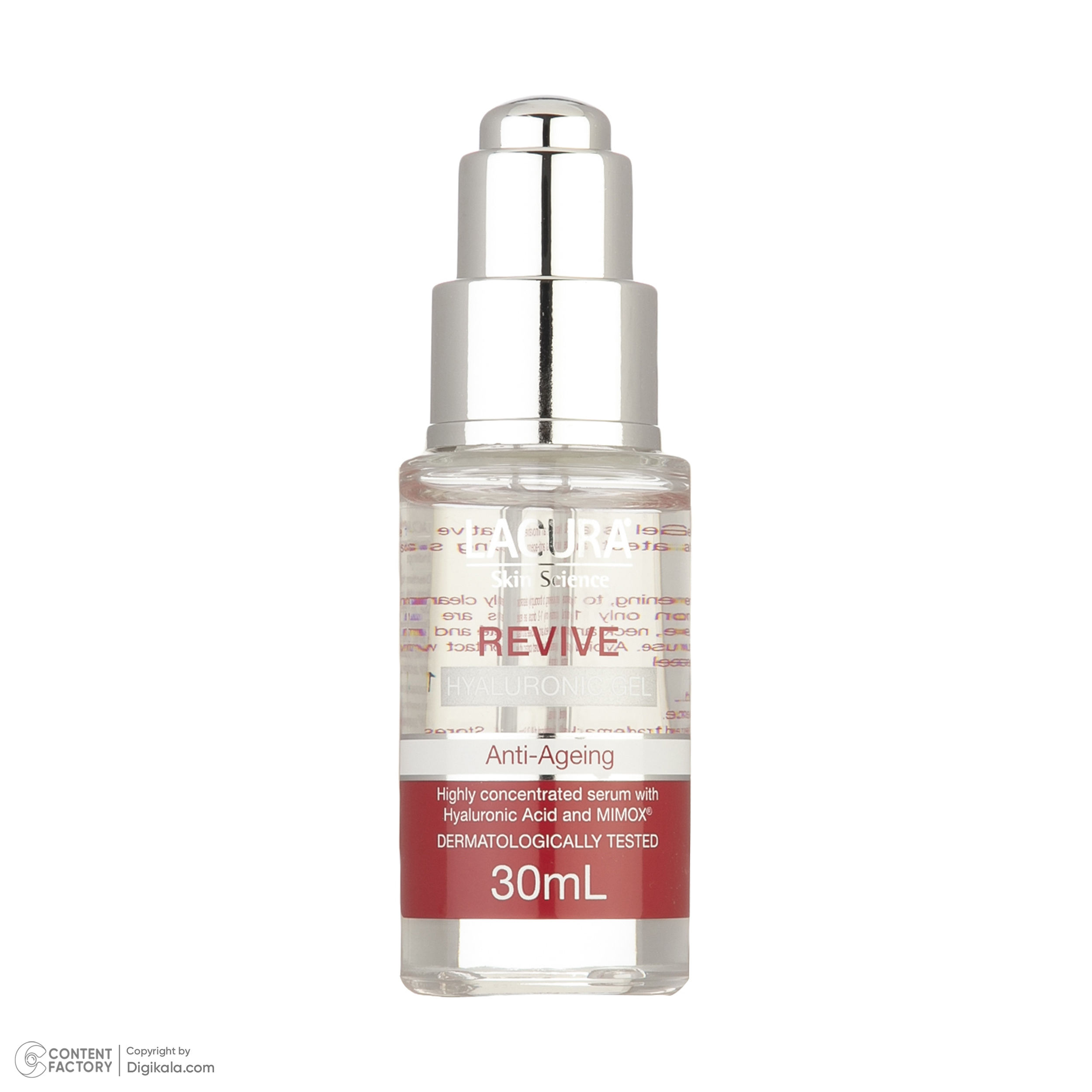 سرم ضد چروک لاکورا مدل HYALURONIC P حجم 30 میلی لیتر